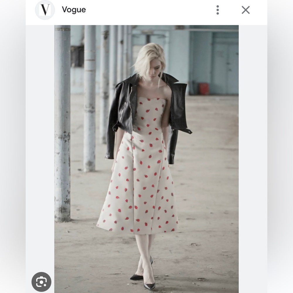 Vika Gazinskaya Ready-to-Wear Fall 2015 Midi Gown